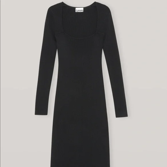 Ganni Melange Knit Dress - threedaughtersproperties.com Ganni Melange Knit Dress - threedaughtersproperties.com